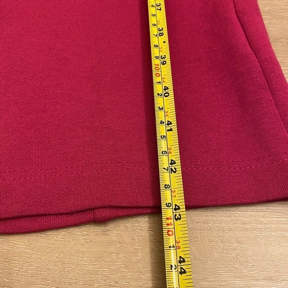 ✨2026 SALE ITEM✨Venus Fuchsia Pink & Black Sleeveless Midi Dress Career Wear - Picture 7 of 7